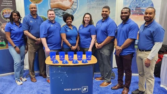 BELIEVE employee resource group members attending a National Society of Black Engineers conference